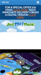 Mobile Screenshot of justmemusic.com